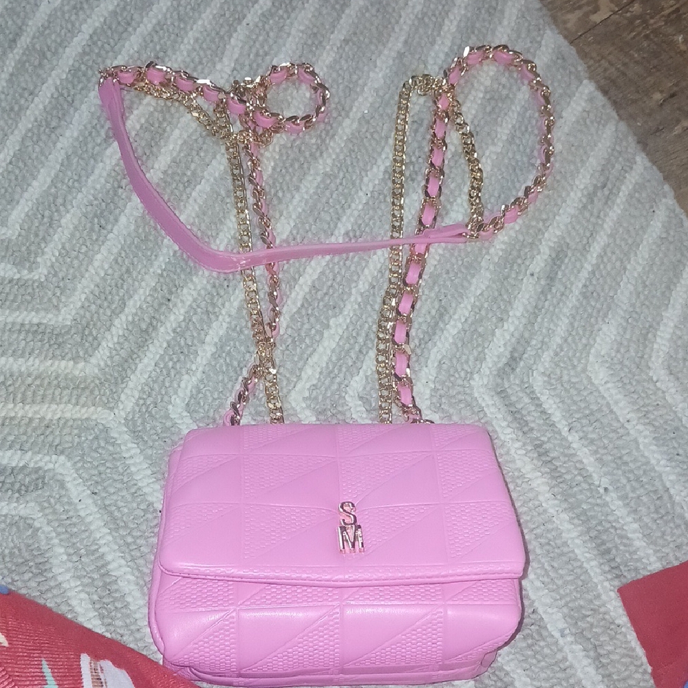 Pink Quilted Women's Bag